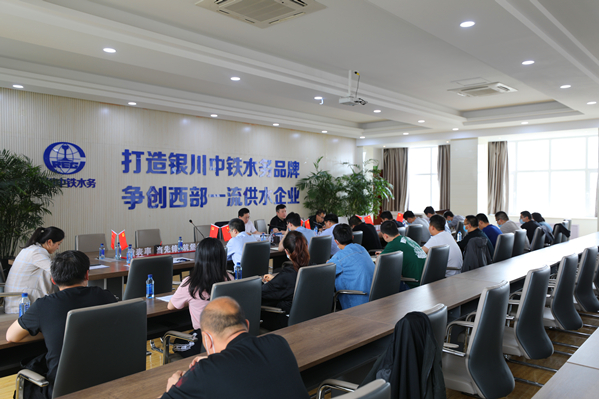 中鐵水務(wù)集團(tuán)黨委副書(shū)記、紀(jì)委書(shū)記劉占偉調(diào)研銀川西線供水項(xiàng)目召開(kāi)廉潔提醒座談會(huì)