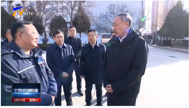 自治區(qū)黨委書記、人大常委會主任李邑飛赴銀川中鐵水務(wù)慰問一線職工